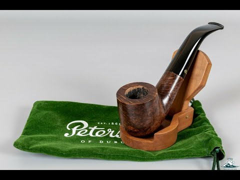 (Unsmoked) Peterson Aran Smooth Bent Pot (01) 9mm