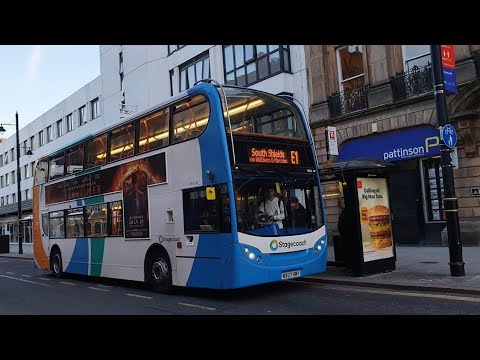 PRONTO SPEED: Route X34 | MX07HMY/19114 - Stagecoach North East: Dennis Trident 2/ADL Enviro 400