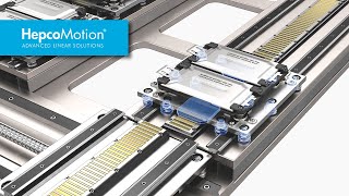 GV3 Guias Lineales Para Fabricación Automatizada De Baterías EV | Animaciones