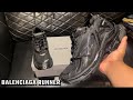 Balenciaga Runner Sneaker Black Full Review
