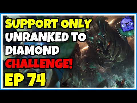 Support Unranked to Diamond Challenge - Episode 74 - Nautilus