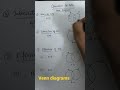 Venn Diagrams Operations On Sets Union Intersection And Differences Of Sets NCERT Maths Solution
