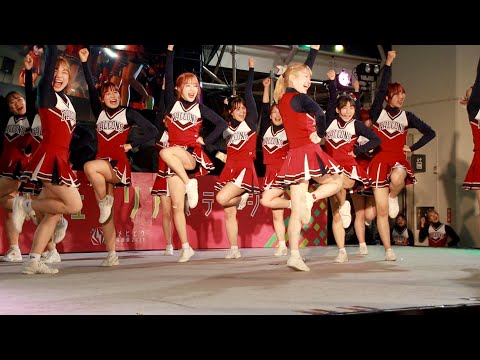 55「FALCONS」 早稲田大学競技チアリーディングチーム 綺麗なお姉さんがガッツリ最高の瞬間を見せてくれました！