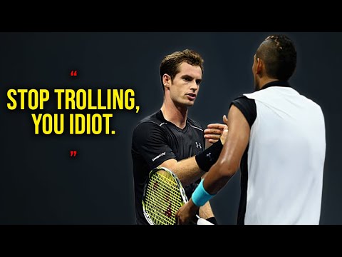 When Tennis Turns into a Circus! | Bored Kyrgios vs Andy Murray BIZARRE Match