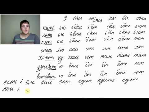 A1.24 Conjugation Irregular Russian Verbs