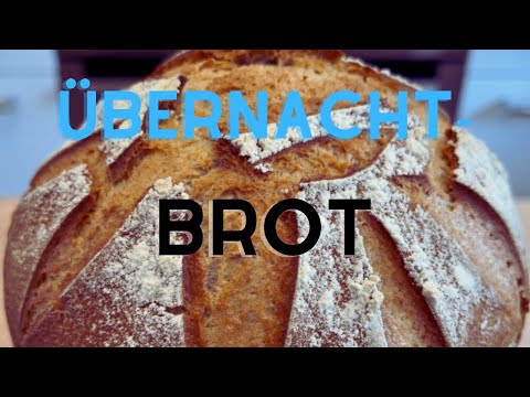 Gesundes Übernachtbrot: Knusprig gebacken mit Dinkel und Roggen