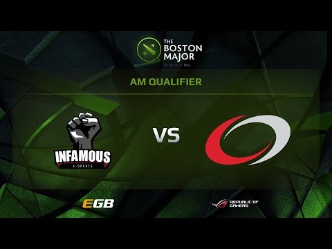Infamous vs coL, Game 1, Boston Major AM Qualifiers