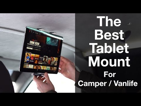 BEST Tablet Mount For Campervan / VANLIFE / 4WD | Scanstrut ROKK Mini Tablet Mount Kit