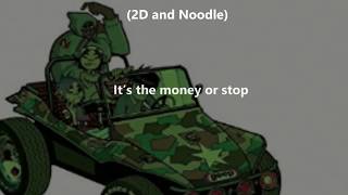 Gorillaz [Re-Hash] Lyrics