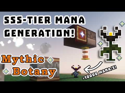 Most Busted Generating Flower! | Mythic Botany - All The Mods 9