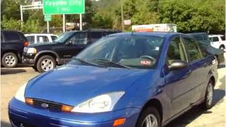 preview picture of video '2002 Ford Focus Used Cars Belle Vernon PA'