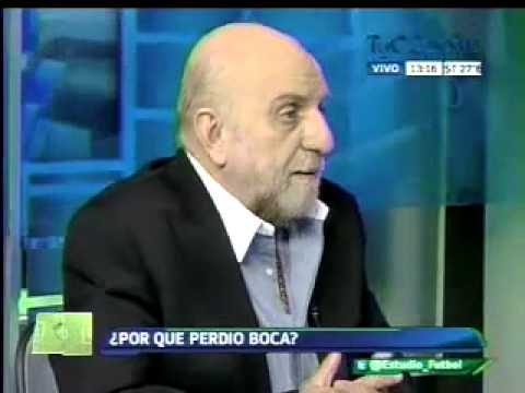 Estudio Futbol : HORACIO PAGANI se calienta con Palacios por RIQUELME 8/3/2013