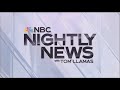 NBC Nightly News Closing Theme 1985 2007 2015 Present