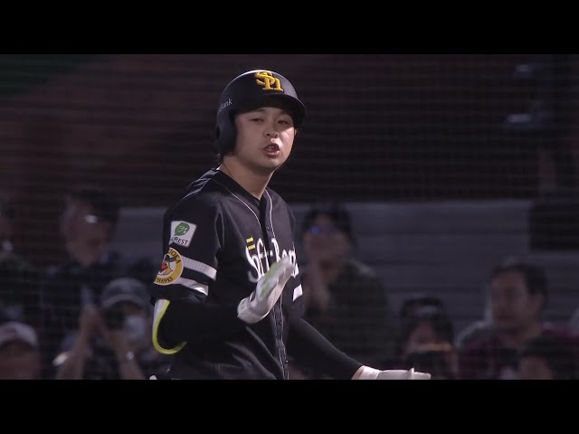 【4回表】恐怖の9番打者!! ホークス・川瀬晃 2打席連続のタイムリーヒット!! 2025年9月24日 東北楽天ゴールデンイーグルス 対 福岡ソフトバンクホークス