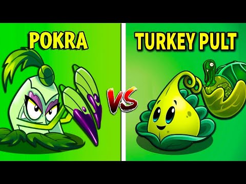 POKRA VS💥 TURKEY PULT | Pvz2_Plants Challenge #plantsvszombies2 #pvz2
