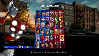 Marvel vs Capcom Infinite: All Wave 1 and 2 Costumes
