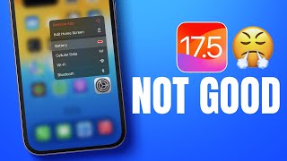 iOS 17.5 - BAD NEWS!