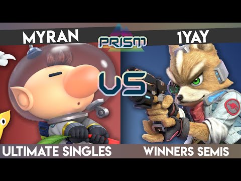 PRISM 200 - Myran (Olimar) vs. 1Yay (Fox) - Winners Semis - Smash Ultimate Singles