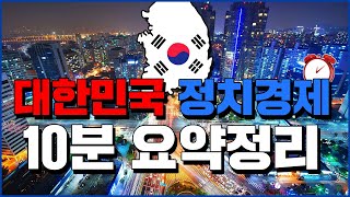 대한민국 정치경제 10분 요약정리