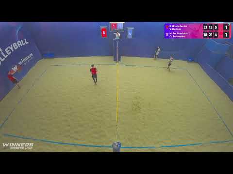 23:55 K. Borshchenko /V. Dudnyk -M. Zapliusvichka / O.Fedorenko19.12.2022 | Winners Beach Volleyball