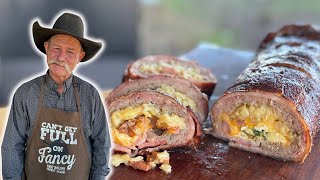 Epic Breakfast Fatty | Hearty Smoked Breakfast. #bestbreakfastever #breakfast #cowboybreakfast