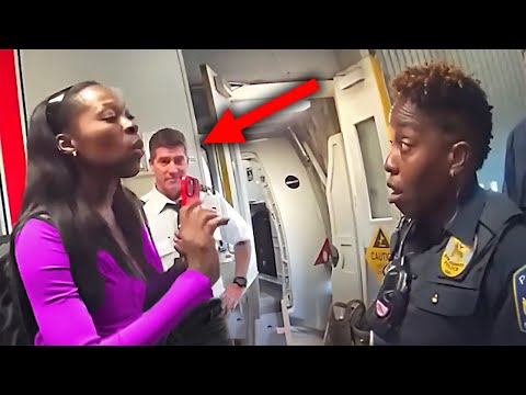 Pilot Holds Back Laughter As Passenger Gets Tased