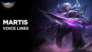 Download lagu Martis - Voice Lines | Mobile Legends Bang Bang mp3