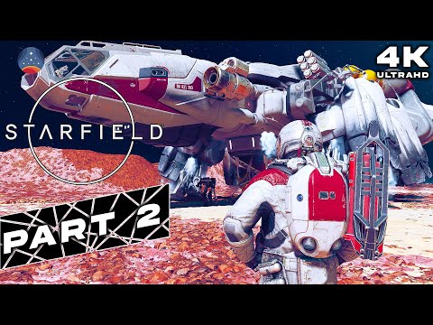 STARFIELD Walkthrough Gameplay Part 2 - The TEMPLE (4KUHD)