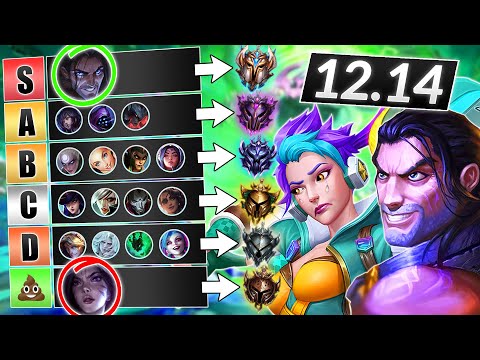NEW Champions TIER LIST for Patch 12.14 - BEST META Champs of EVERY Role - LoL Update Guide