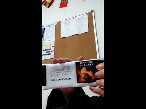 LINDT  EXCELLENCE  DARK CHOCOLATE #shorts #asmr #satisfying #lindt #dark #chocolate
