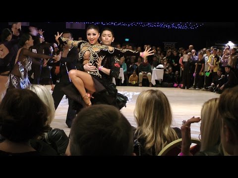 2014 WDC  World professional latin championships Rumba　増田大介　塚田真美　組