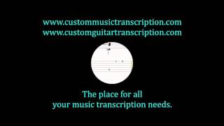 You Make Me Feel So Young | Earl Klugh | Custom Music Transcription | Custom Guitar Transcription