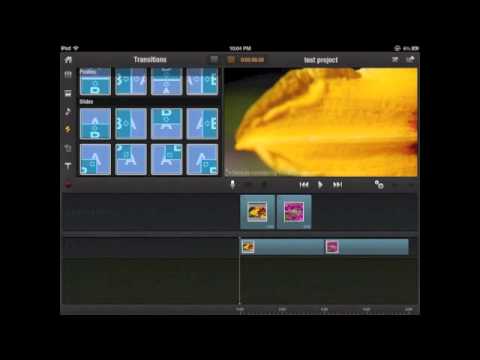 Pinnacle Studio on iPad - Tutorial 1  - Understanding the interface