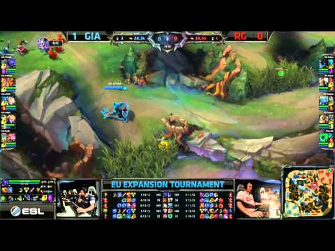 GIA vs RG   Game 2   EU Expansion Tournament, Decider Match   Giants vs Reason Gaming VOD