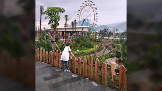 preview picture of video 'Saloka Fun Park II Marwa Khairunnisa Action with family'
