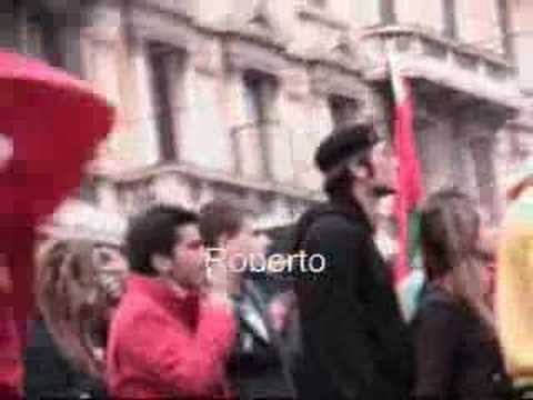 20 Ottobre. Arrivo Corteo