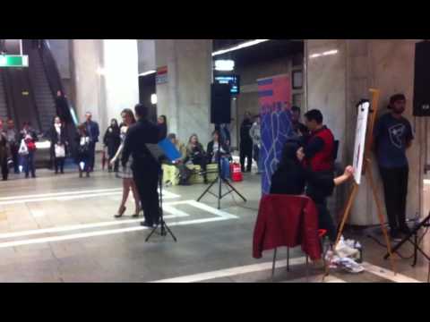 Festivalul de muzica clasica la metrou 2016 - Piata Unirii