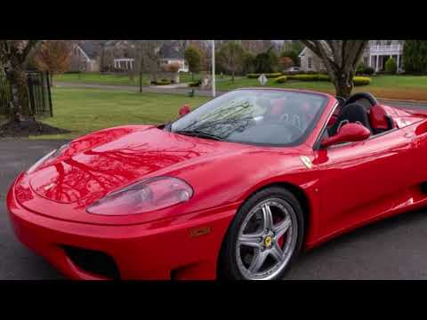 2004 Ferrari 360 Spider 6-Speed: Arrest Me Red!