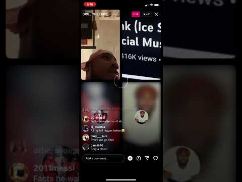 Yus gz fesses up Bory300 on ig live With crooklyn