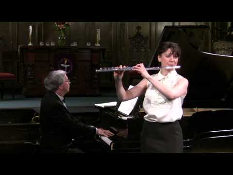 Samuel Barber, "Canzone for Flute and Piano" - Mimi Stillman, flute and Charles Abramovic, piano