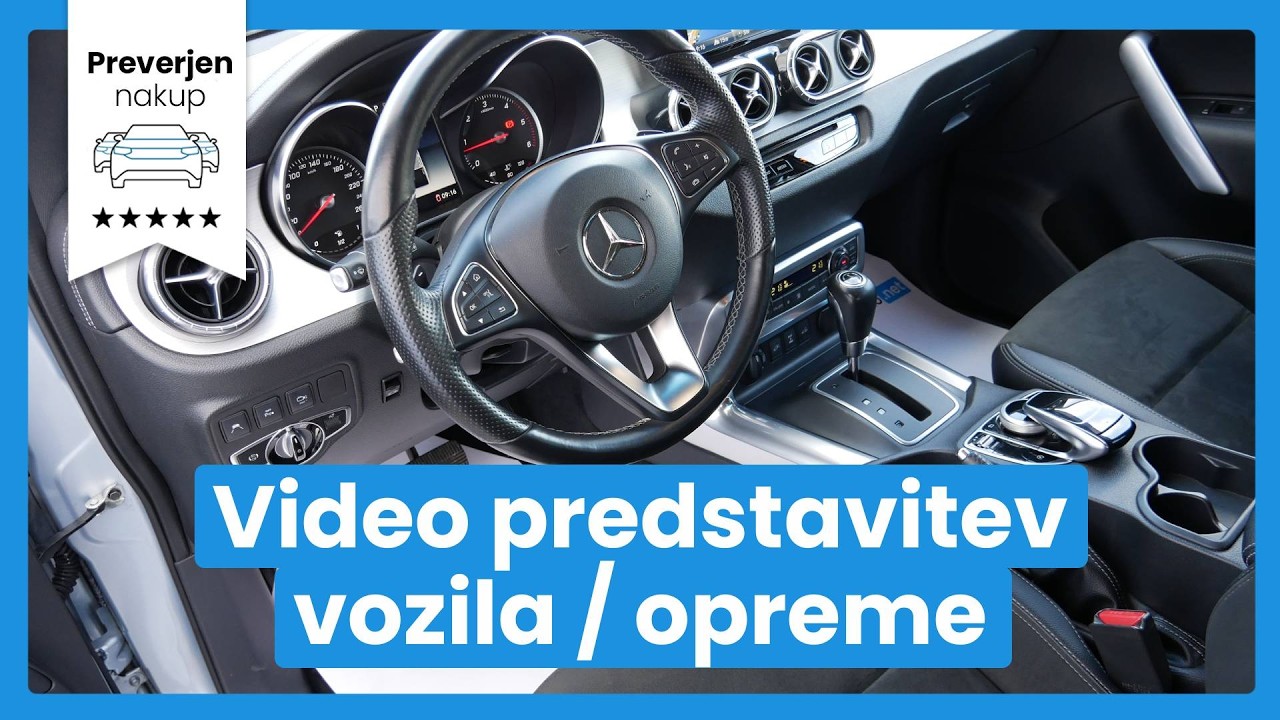 Mercedes-Benz X-Razred 350 d 4Matic Doppelkabine - SLOVENSKO VOZILO