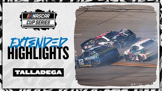 Crazy finish puts fresh face in Victory Lane at Talladega | Extended Highlights | NASCAR Cup Series
