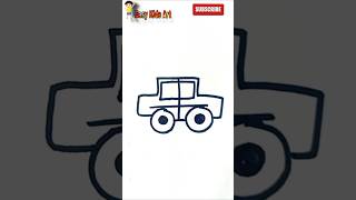 Easy Car Drawing #drawingforkids #easydrawing #trending #coloringforkids #trendingshorts