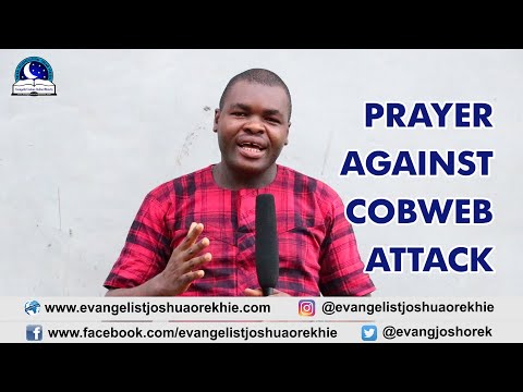 PRAYER AGAINST COBWEB ATTACKS - Evangelist Joshua TV
