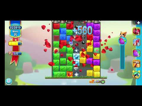 PET RESCUE SAGA LEVEL 6144 ~ No boosters