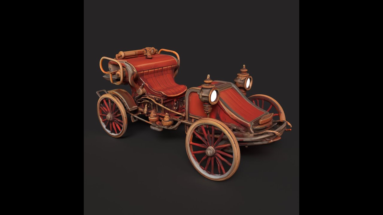 Chinese buggy 3D model