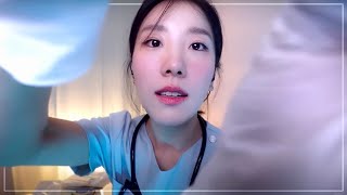 Download lagu ASMR Friendly Nurse Gives You a General check up 👩‍⚕️🧡 Roleplay mp3