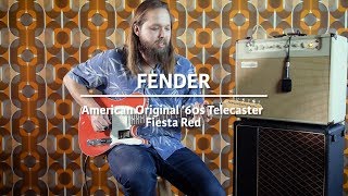 Video thumbnail for Fender American Original 60s Telecaster RW Fiesta Red played by Leif de Leeuw | Demo @ TFOA by TFOA Demos