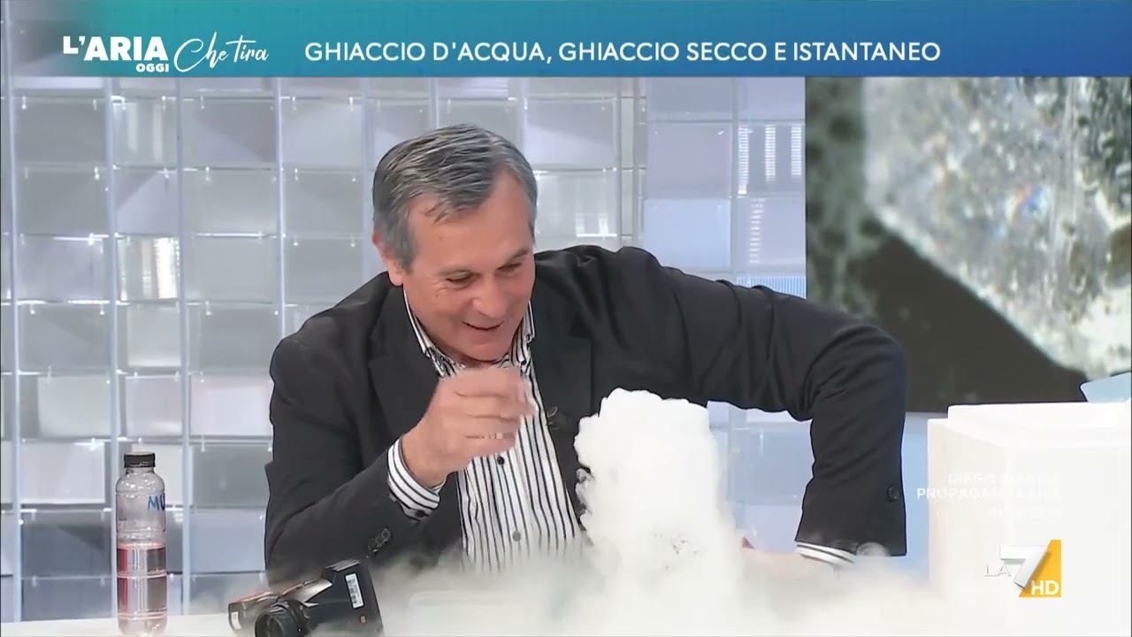 Trasporto degli organi e tipi di ghiaccio, l'esperimento del fisico Valerio Rossi Albertini