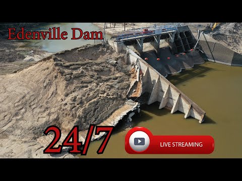 Edenville Dam - Michigan - 24/7 HD Live Stream